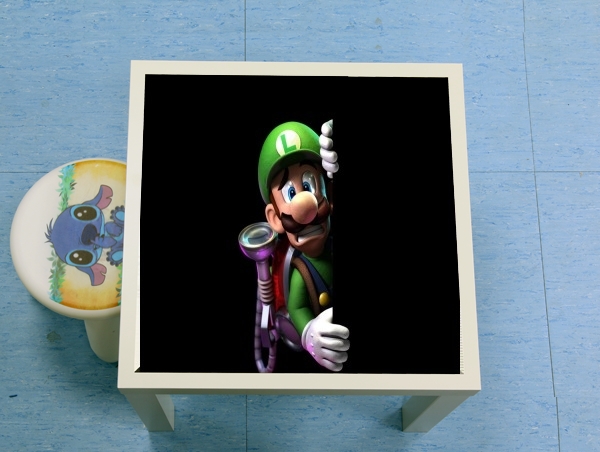 tavolinetto Luigi Mansion Fan Art 