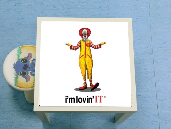 tavolinetto Mcdonalds Im lovin it - Clown Horror 