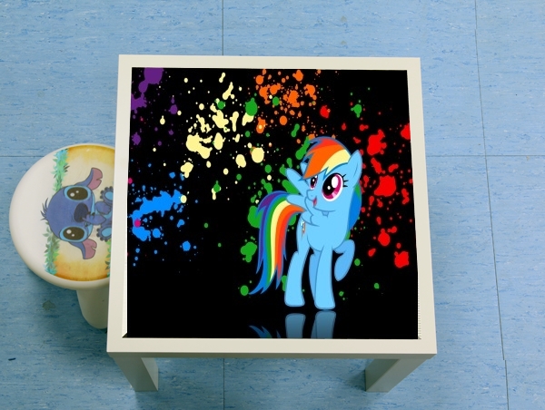table d'appoint My little pony Rainbow Dash