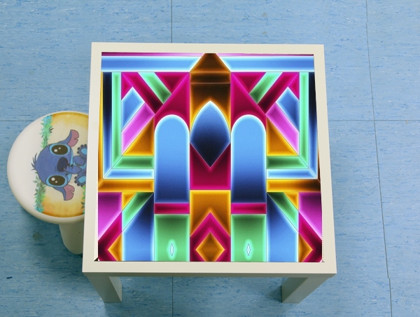 table d'appoint Neon Colorful