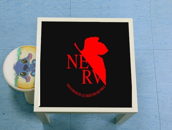 table d'appoint Nerv Neon Genesis Evangelion