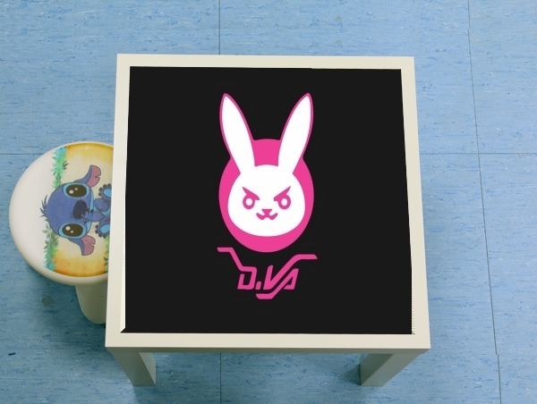 table d'appoint Overwatch D.Va Bunny Tribute