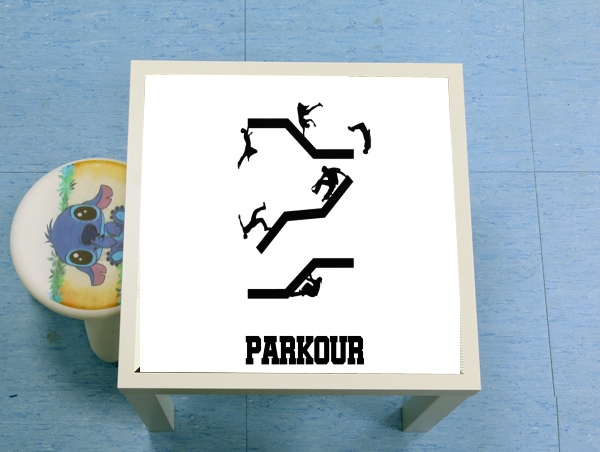 table d'appoint Parkour