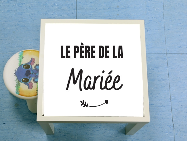table d'appoint Pere de la mariee