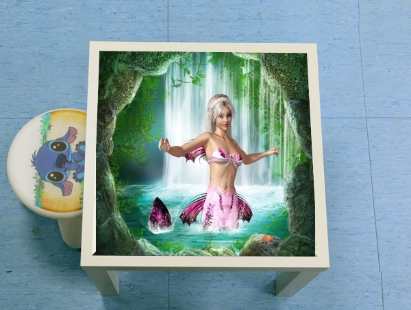 table d'appoint Pink Mermaid
