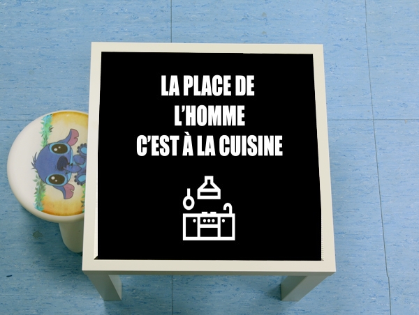 table d'appoint Place de lhomme cuisine
