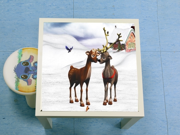 tavolinetto Reindeers Love 