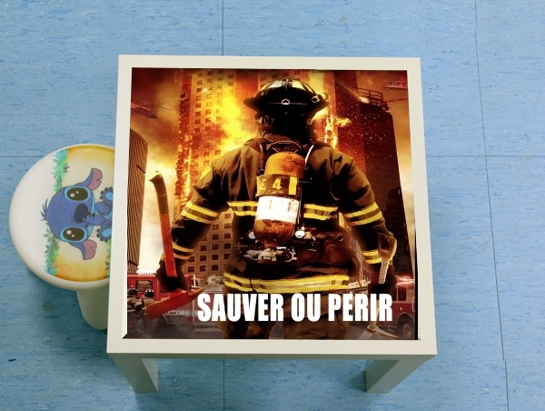 tavolinetto Salvare o perire i pompieri pompieri 