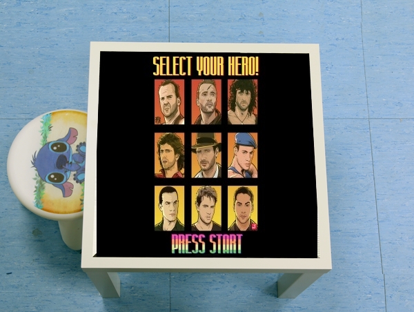 table d'appoint Select your Hero Retro 90s