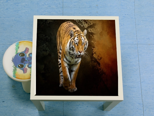 table d'appoint Siberian tiger