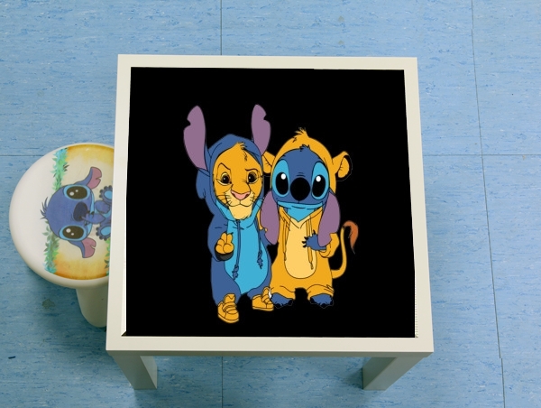 table d'appoint Simba X Stitch best friends