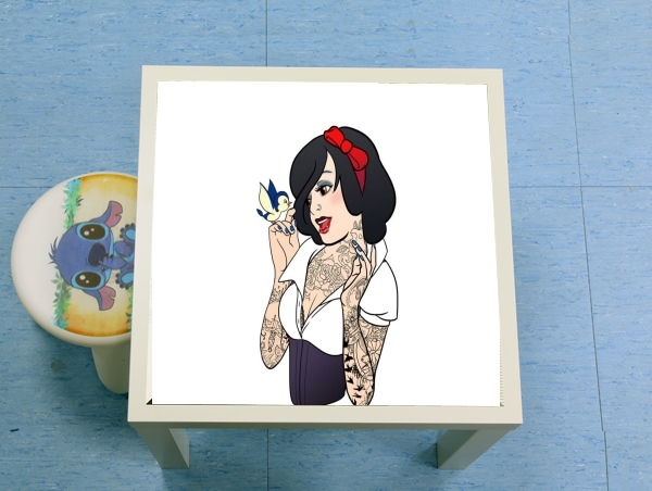 tavolinetto Snow White Tattoo Bird 