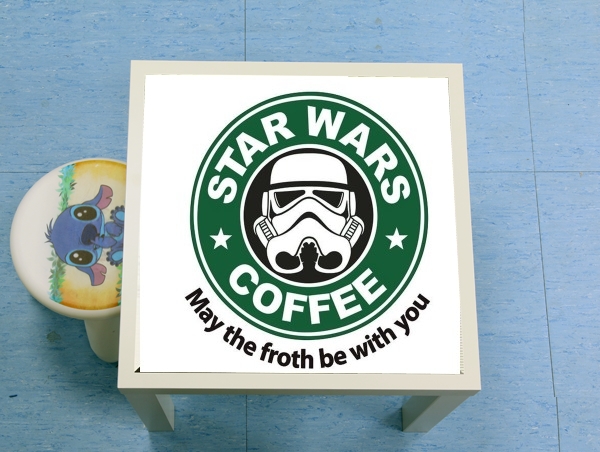 table d'appoint Stormtrooper Coffee inspired by StarWars