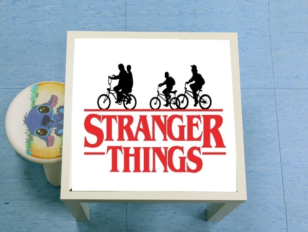 table d'appoint Stranger Things by bike