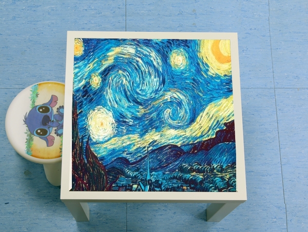 table d'appoint The Starry Night