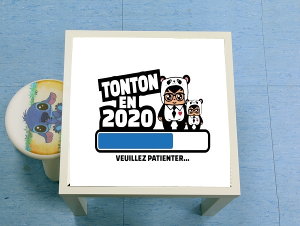 table d'appoint Tonton en 2020 Cadeau Annonce naissance