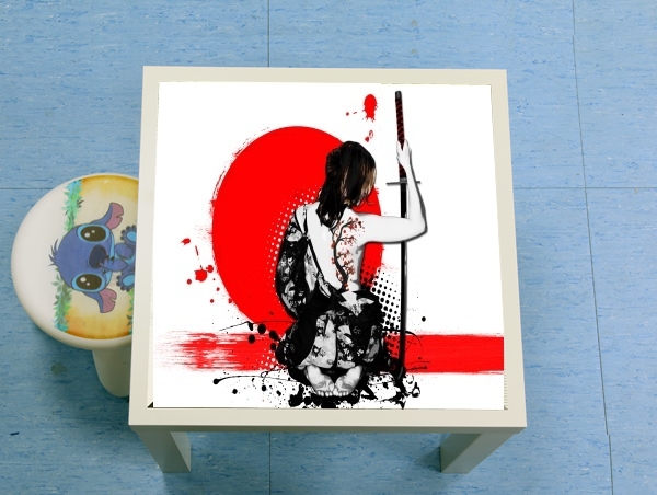 tavolinetto Trash Polka - Female Samurai 