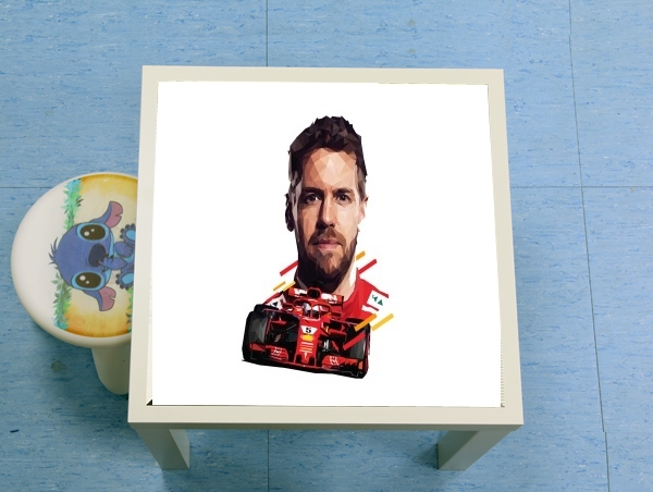 tavolinetto Vettel Formula One Driver 