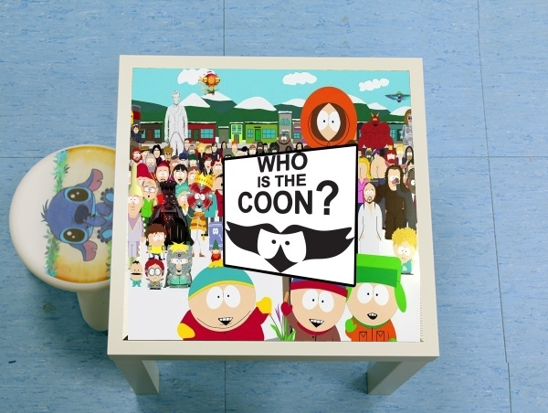 table d'appoint Who is the Coon ? Tribute South Park cartman