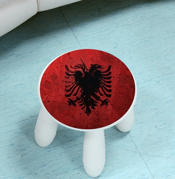 sgabello Albanie Painting Flag 