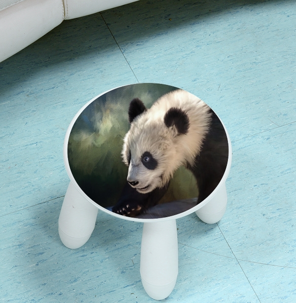 sgabello Cute panda bear baby 