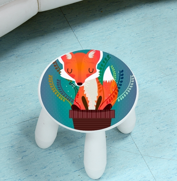 sgabello Fox in the pot 