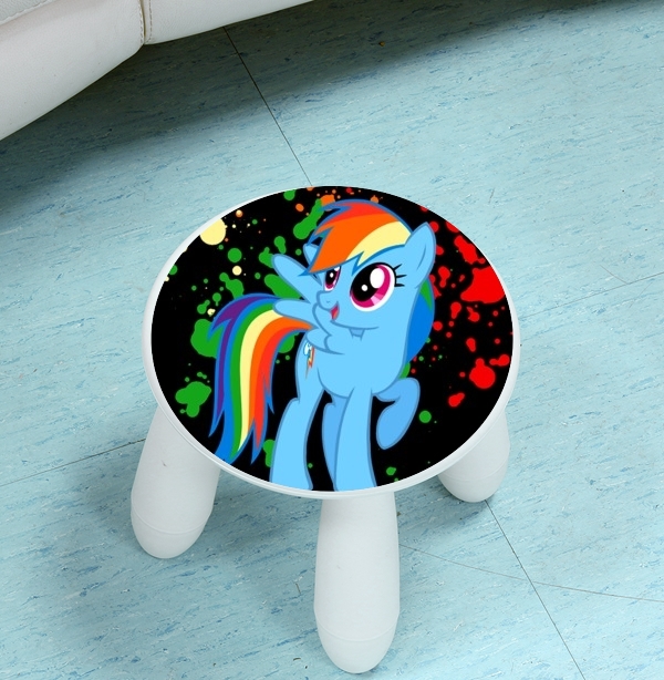 sgabello My little pony Rainbow Dash 