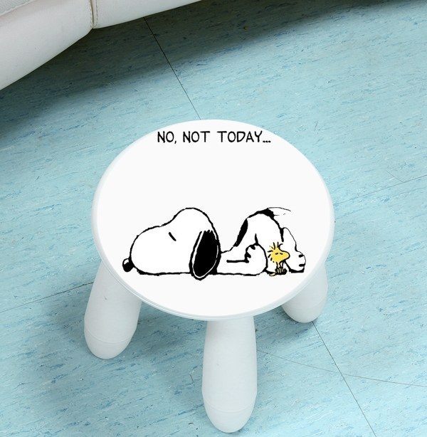 sgabello Snoopy No Not Today 