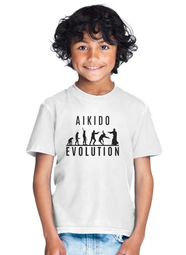 tshirt enfant Aikido Evolution