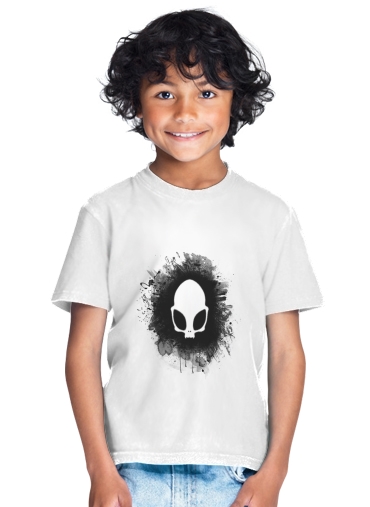 tshirt enfant Skull alien