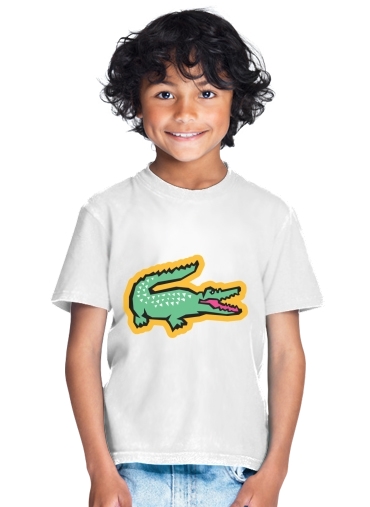 tshirt enfant alligator crocodile lacoste