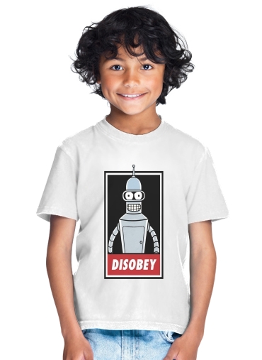 tshirt enfant Bender Disobey