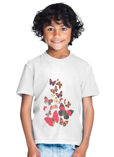 tshirt enfant Come with me butterflies