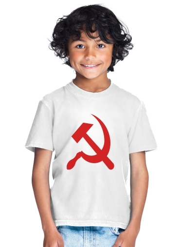 Bambino Falce comunista e martello 