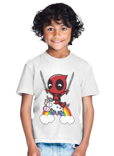 tshirt enfant Deadpool Unicorn