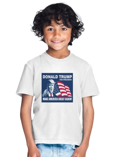 tshirt enfant Donald Trump Make America Great Again