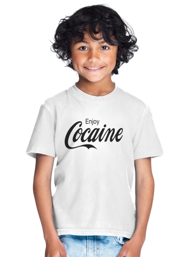 tshirt enfant Enjoy Cocaine