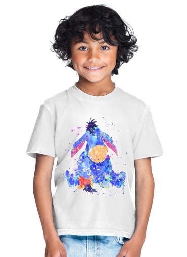 tshirt enfant Eyeore Water color style