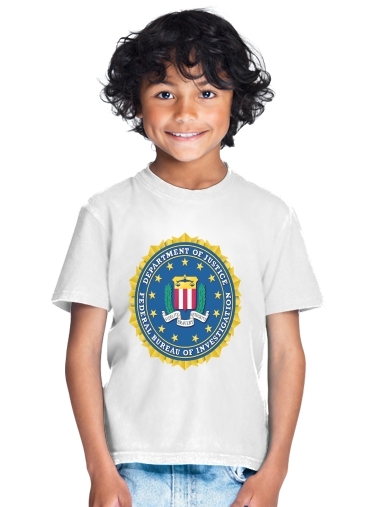 tshirt enfant FBI Federal Bureau Of Investigation