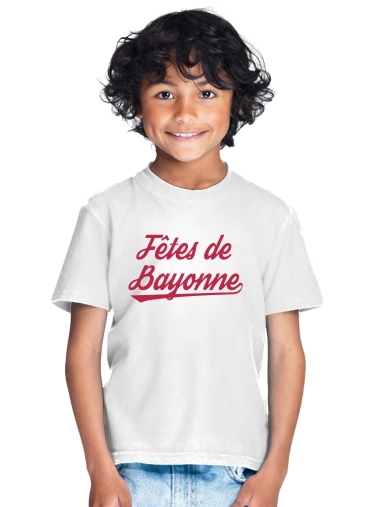 tshirt enfant Fetes de Bayonne