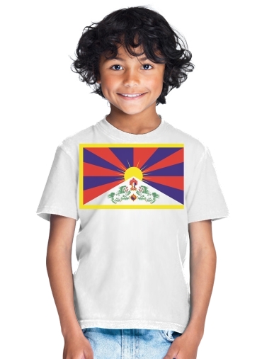 tshirt enfant Flag Of Tibet