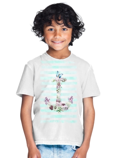 Bambino Floral Anchor in mint 