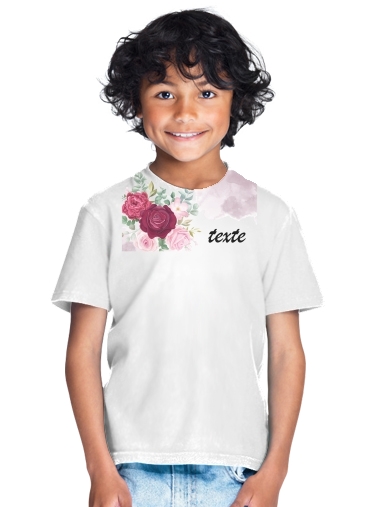 tshirt enfant Flower Shop Logo