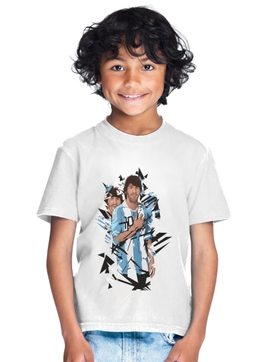 tshirt enfant Football Legends: Lionel Messi Argentina