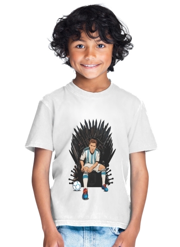 tshirt enfant Game of Thrones: King Lionel Messi - House Catalunya