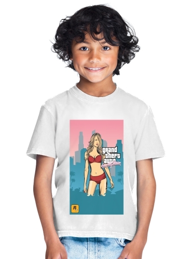 tshirt enfant GTA collection: Bikini Girl Miami Beach