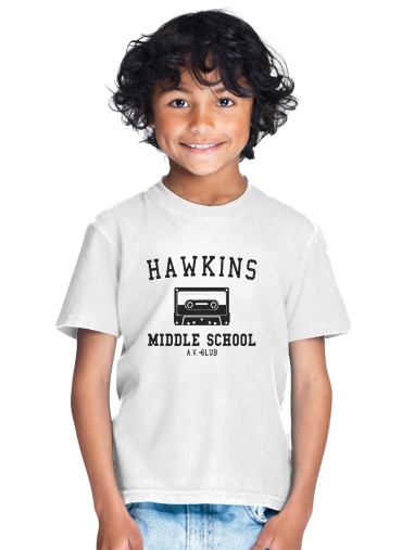 tshirt enfant Hawkins Middle School AV Club K7