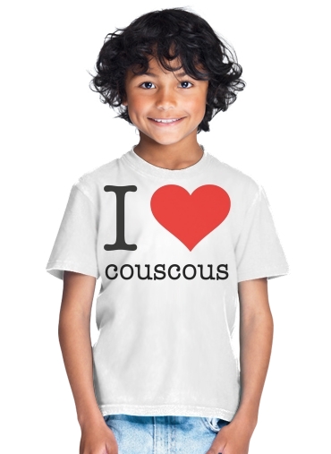 tshirt enfant I love couscous