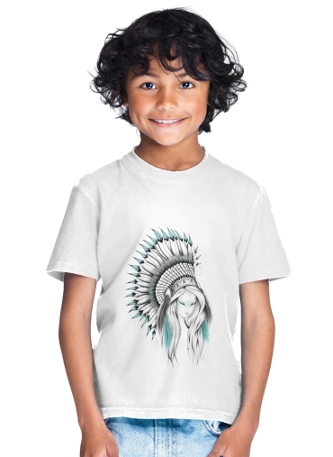 tshirt enfant Indian Headdress
