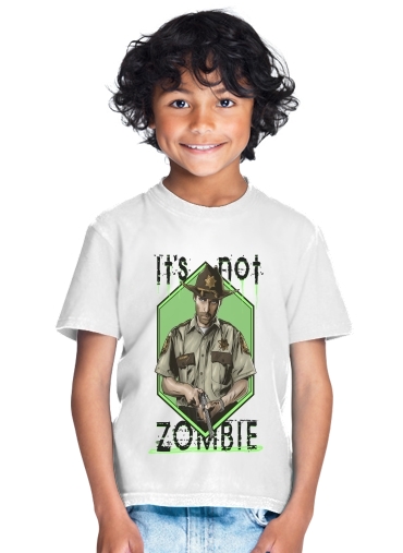 tshirt enfant It's not zombie